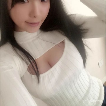 ✨免運✨深v爆乳 露胸上衣 爆乳顯身材 性感穿搭 夜店穿搭 秋冬新款開胸針織衫女套頭毛衣時尚性感露胸修身長袖百搭打底衫潮