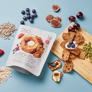 Delight project Berry & Cherry Protein Bagel Chips