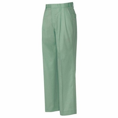 AITOZ(アイトス):ムービンカット ワークパンツ (2タック) オリーブ 85 5322 作業ズボン ワークパンツ ツータックパンツ 帯電防止