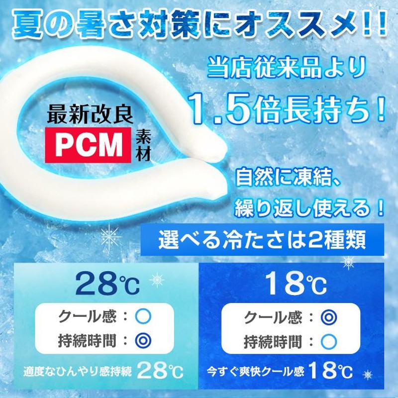 クーポン対象）ネッククーラー 爽快リング アイスネックリング ネック