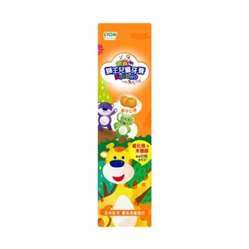 獅王兒童牙膏45g-橘子