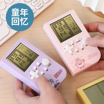 跨境俄羅斯方塊游戲機復古掌上懷舊街機游戲便攜式游戲機禮品批發【Snowbelle優選】