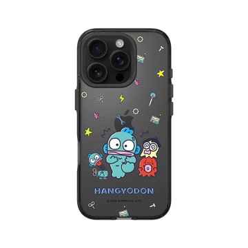 iPhone 16 Pro Clear 酷墨灰 - 三麗鷗-人魚漢頓 Hangyodon - 機器人好朋友們