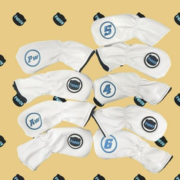 GOLF HEAD COVER高爾夫球桿套 鐵桿套 柴犬系列 禮品桿套 NRC