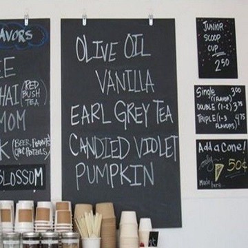 [協貿國際]無框非磁黑板店鋪廣告宣傳展示可釘牆掛式寫熒光筆粉筆50*70一個價