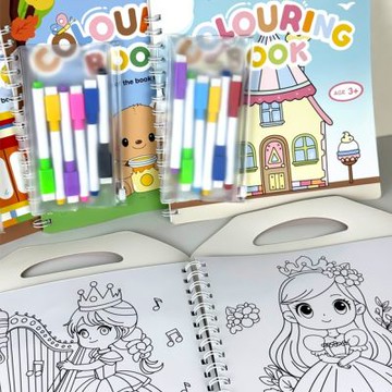 Baby童衣 兒童卡通著色本 兒童趣味畫書 男女童塗鴉繪本 幼童啟蒙卡通著色書 11879