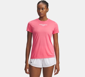 [UA]女 Tech Script Graphic 短袖T-Shirt-人氣新品