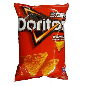 多力多滋 超濃起司口味 玉米片 84g (12入)/箱【康鄰超市】