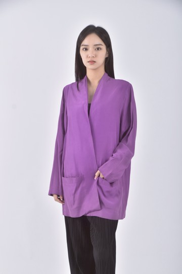 (M) collection紫色罩衫