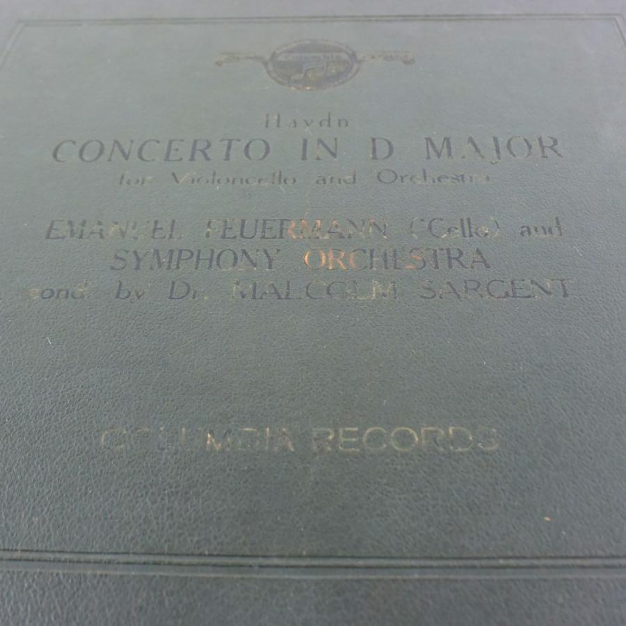 COLUMBIA RECORDS コロンビアレコード HAYDN ハイドン 協奏曲 CONCERTO in D MAJOR 4枚組 レコード ユニセックス中古