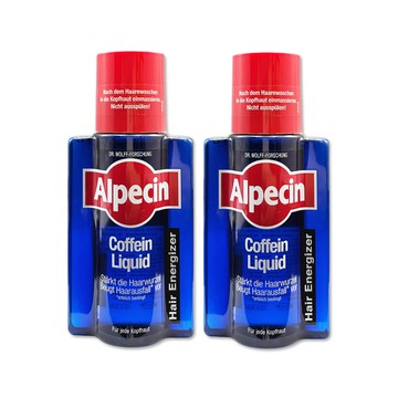 (2瓶)德國Alpecin-免沖洗養護頭皮強健髮根咖啡因頭髮液200ml/藍瓶