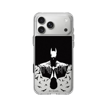 iPhone 17 Pro Max Clear Case（相機按鈕） 透明 - Batman 蝙蝠俠 - 布魯斯/蝙蝠俠