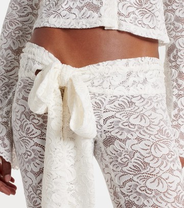 Bananhot Vecna sheer lace flared pants