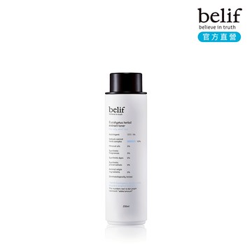 belif 尤加利清爽控油化妝水200ml｜官方旗艦店