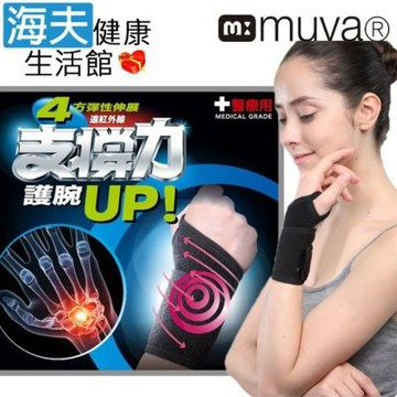 昌豐肢體護具 未滅菌 海夫健康生活館 muva 遠紅外線專業支撐護腕 雙包裝 SA2701
