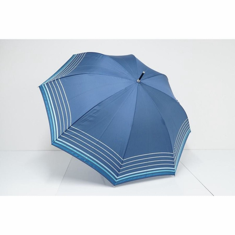 ソニアリキエル 美品 雨傘 ブランド傘 ドット水玉 ボーダー