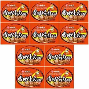 味味A 台湾ラーメン 香辣牛肉味 80g×10個