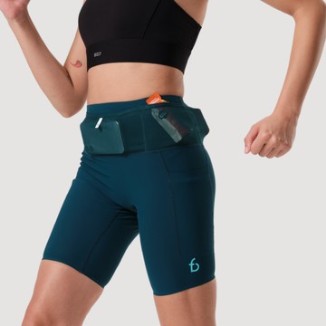 FlipBelt 飛力跑空氣腰包女生競速短褲 2.0