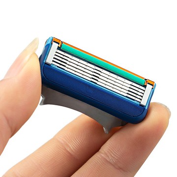 五層刀片 通用吉利風速5剃須刀片 手動刮胡刀頭男刮胡子刀頭 套裝