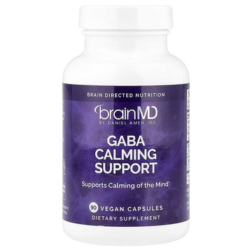 BrainMD, Gaba Calming Support，90 粒全素膠囊