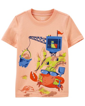 Baby Crab Construction Jersey Tee