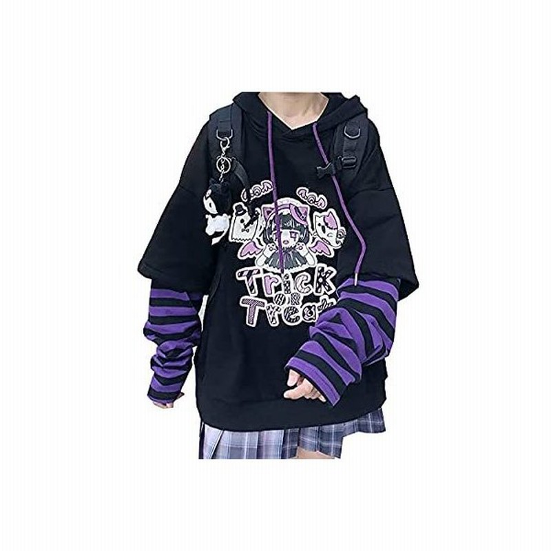 Towyyo Trick Or Treat ハロウィーン パーカー 病みかわいい 服 原宿系 ストリート系 レディース アニメ 韓国 大きいサイズ 春 秋 冬 通販 Lineポイント最大0 5 Get Lineショッピング