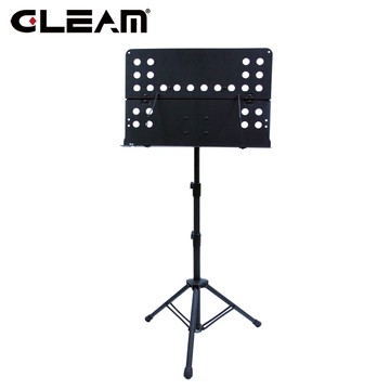 Gleam GMS-007 BK 摺疊式大譜架含收納專用袋【敦煌樂器】