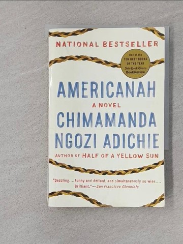 【書寶二手書T1／原文小說_RIZ】Americanah_Adichie, Chimamanda Ngozi
