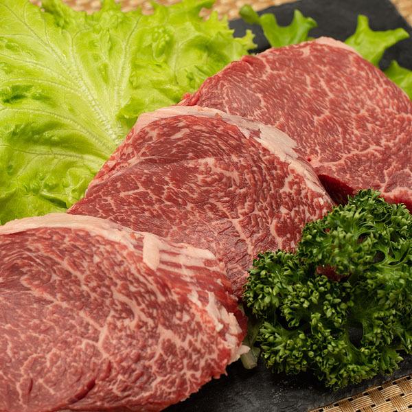 黒毛和牛 ランプステーキ 約100g×3枚 牛肉 ステーキ