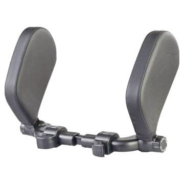 車用側睡靠枕，可上下調整，TPU卡扣，穩固耐磨  黑色  1個