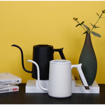 泰摩 魚Pure咖啡手沖壺304不銹鋼滴漏家用長嘴細口壺沖掛耳咖啡壺