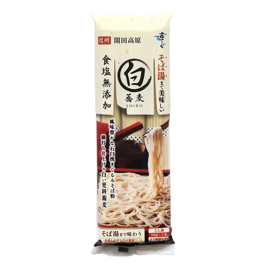 はくばく そば湯までおいしい蕎麦 白 270g×10袋入