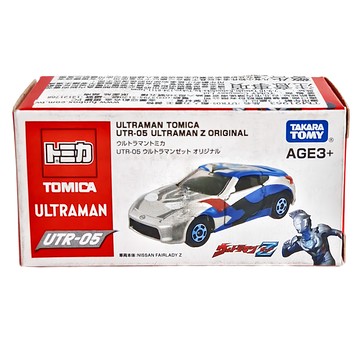 TOMICA UTR05 超人力霸王 傑特 3歲以上適用  傑特 銀色 + 藍色 + 紅色  8 x 4 x 4cm  1個