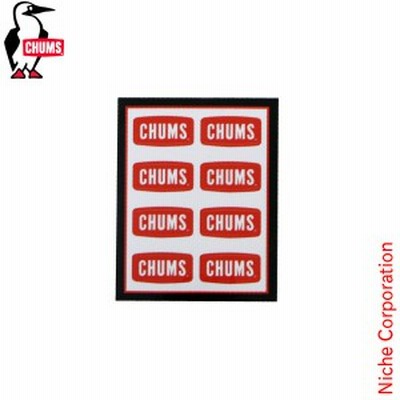 チャムス Chums ステッカー チャムスロゴ ミニ Sticker Chums Logo Mini Ch62 00 メンズ 通販 Lineポイント最大get Lineショッピング