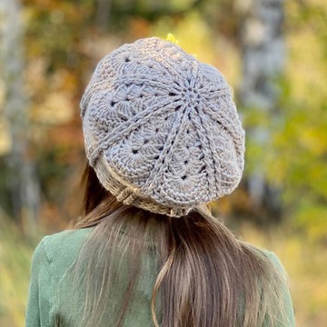 適合初學者的鉤針圖案/艾比鉤針貝雷帽（幼兒、兒童、成人）