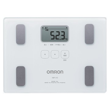 OMRON 體重體脂計HBF-212W+送原價2980元電動切菜調理機221053