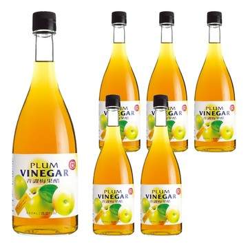 十全 青澀梅果醋  600ml  6瓶