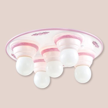 台灣製造 E27 PC塑料造型吸頂燈 F37-21-92902