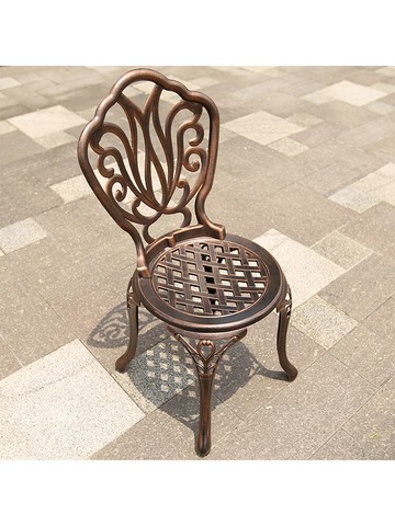 陽臺休閑桌椅戶外防水防曬庭院花園桌椅休閑簡約現代奶茶店桌椅