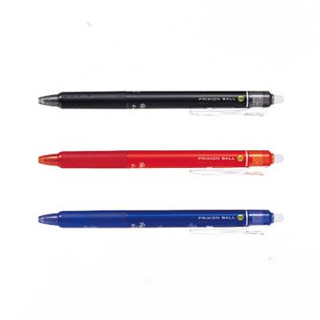 【PILOT 百樂】按鍵魔擦筆 0.5mm / 支 LFBK-23EF(黑藍紅)