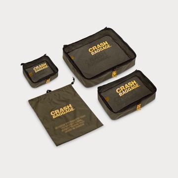 CRASH EASY LIFE KIT 旅行收納組 - 軍綠