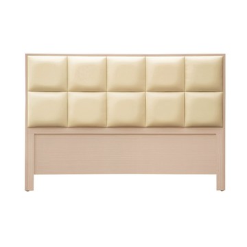 ASSARI-方程式皮革床頭片(雙人5尺)洗白