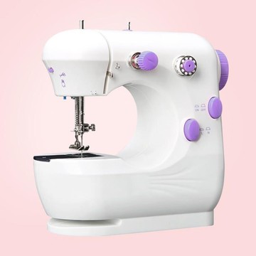 301縫紉機家用 電動迷你多功能小型 手動吃厚縫紉機微型腳踏衣車