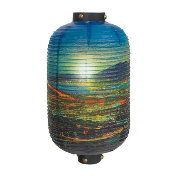 和紙燈籠臺燈 啟德機場夜景