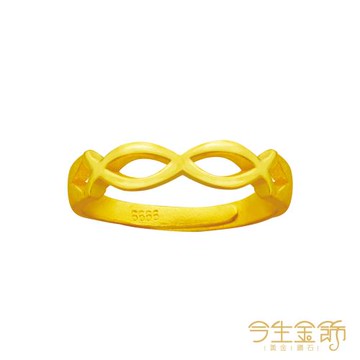 【今生金飾】情韻戒 黃金戒指