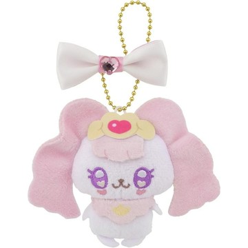 光之美少女寵物精靈 精靈絨毛吊飾-泡芙