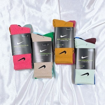 【other more 特選潮流】 正品NIKE Everyday Plus 3色 舒適 運動 長襪(3入)