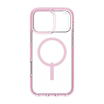 iPhone 17 Pro Max ZAGG 軍規防摔磁吸保護殼-透粉