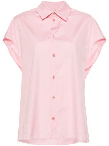 Marni - sleeveless cotton shirt - women - Cotton - 38 - Pink