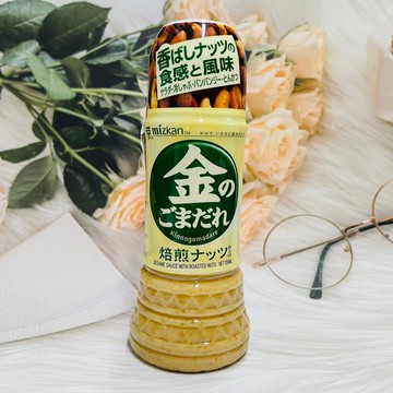 潼漾小舖 日本 mizkan 味滋康 金芝麻醬 焙煎堅果 250ml